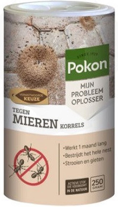 Pokon tegen Mieren Korrels - 400g - Mieren bestrijden - 40g per 1L water - Mierenpoeder