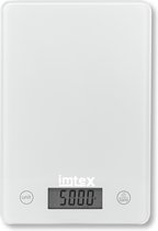 Imtex Digitale Precisie Keukenweegschaal - Tot 5000 gram (5kg) - Zilver