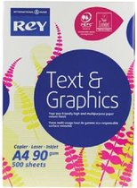 Rey Text and Graphics presentatiepapier formaat A4 90 g pak van 500 vel