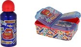 Disney Cars - Boîte à pain - Lunch box - Gobelet aluminium - Lunch set