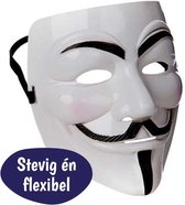Anonymous Masker voor Volwassenen - Wit - 1 Stuk