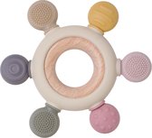 Bijtring - Bijtspeelgoed - BPA vrij - Siliconen - baby speelgoed - Roze