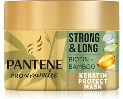 Pantene Strong & Long Biotin & Bamboo Haarmasker - 160ml