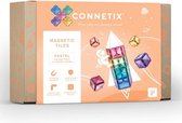 Connetix - Pastel Square 40 pièces - jouets de construction magnétiques