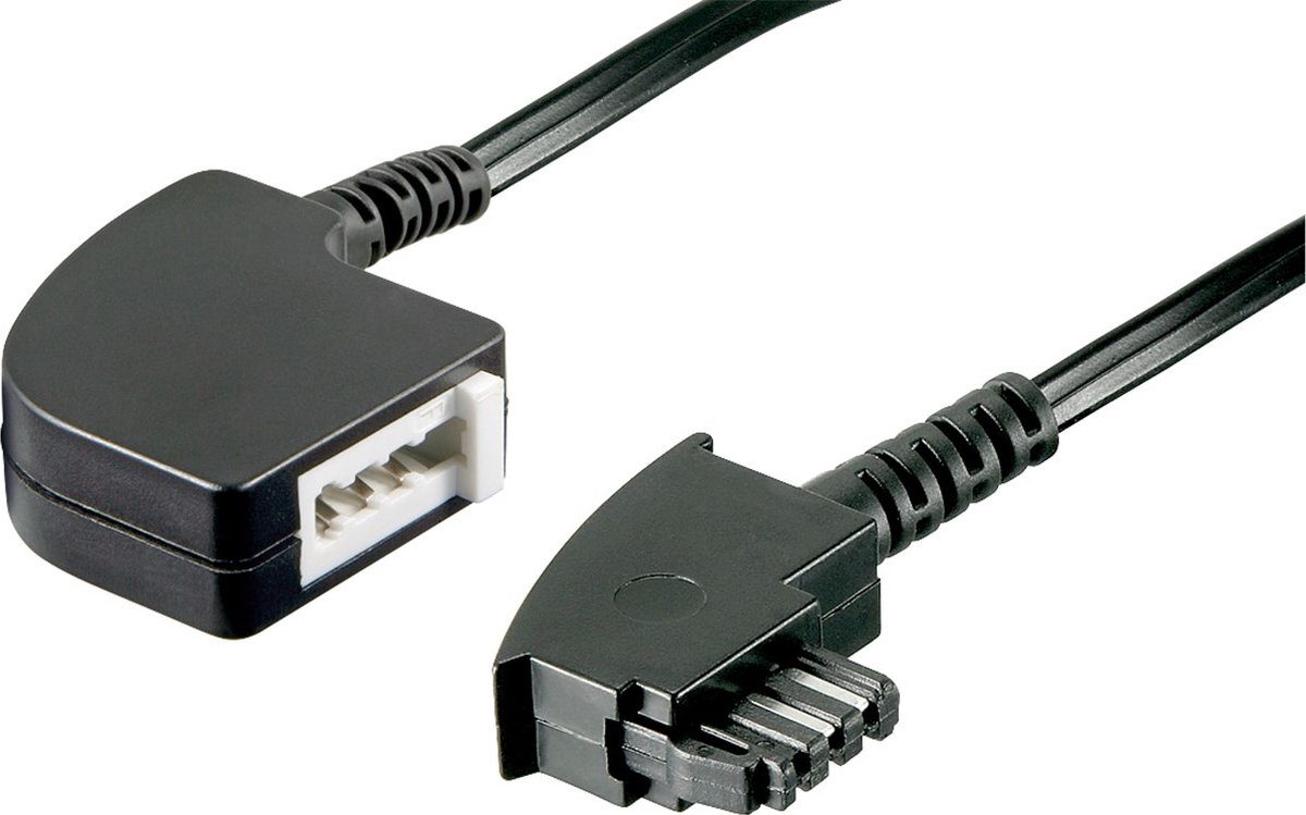 Goobay TAE-F Extension Cable 4-Pin 3 m