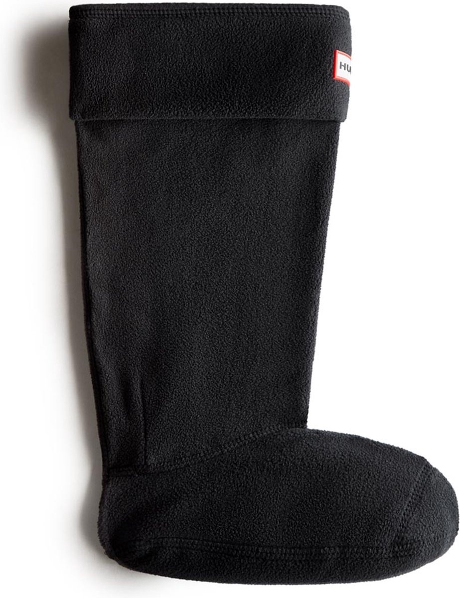HUNTER - Tall Boot Socks - Fleece - Laarssokken - Unisex - Black - Maat 36-38