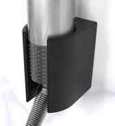 Houder geschikt voor Dyson Airwrap - Wandhouder - Gemakkelijke installatie zonder te boren - Wall mount - Bio plastic - Antraciet