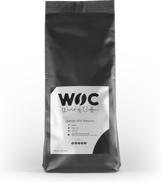 World of Coffee Uganda 100% Robusta