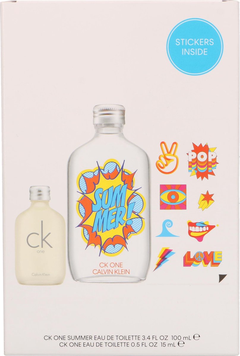   ck one summer セット Calvin Klein CK One Summer 2019 geschenkset - Eau de toilette 100