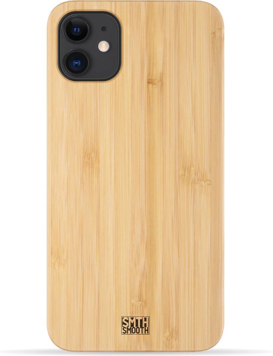 Coque iPhone 11 Pro en bois SMOOTH - BAMBOU - élégante et protectrice - en  bois... | bol
