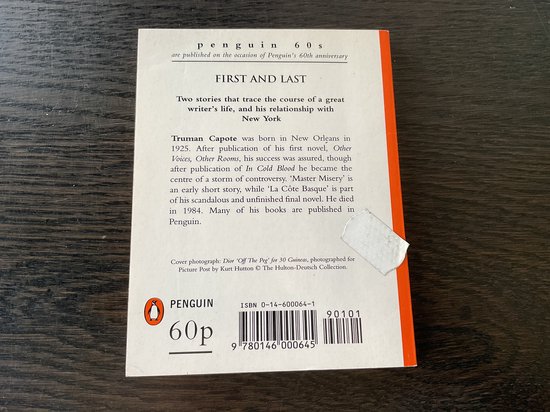 Truman Capote: First and last