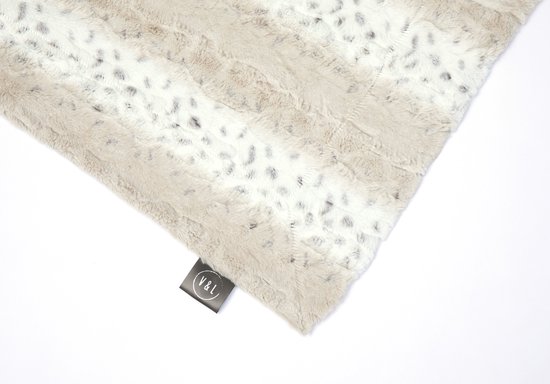 Peri Home Luipaard Beddengoed Imitatiebont Superzachte Gezellige 3 Delige Dekbed En Sham Set Ivoor Sneeuw Luipaard Kingsize 3282187863