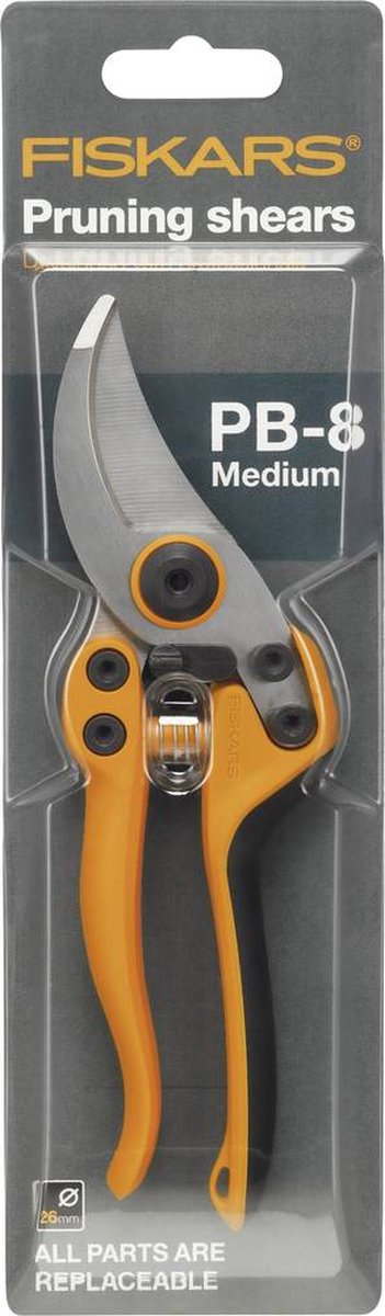 Fiskars Pro Snoeischaar - Bloemenschaar - Antisliphandvatten - Medium - PB-8 — afbeelding 2