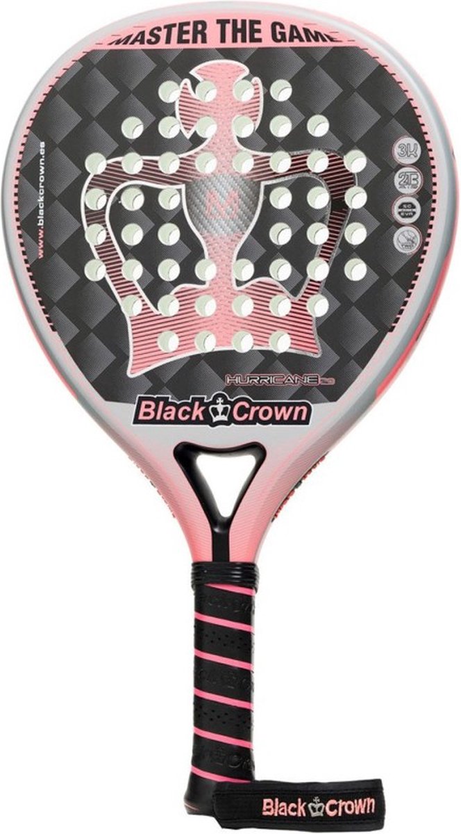 Black Crown Hurricane 2.0 (Rond) - 2023 padel racket