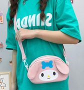 Anime - Japan - Roze - Schoudertas - Verstelbare schouderriem - Meisje - Kinderen - Slingbag - Kawaii bag - Tas - Schattig - Cadeau