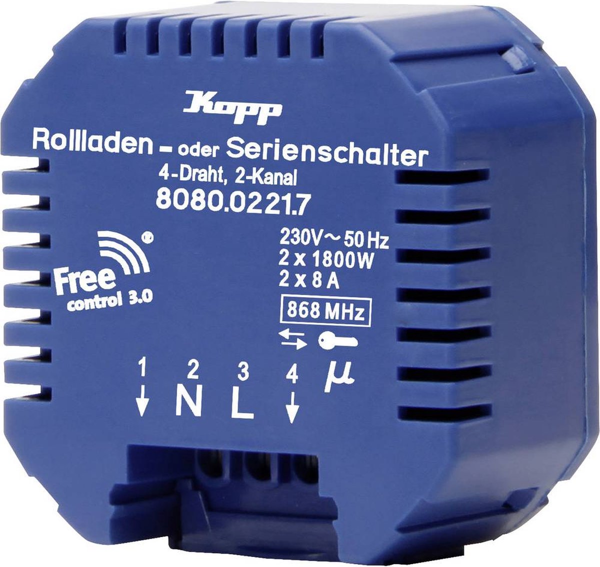Kopp Free Control 808002217 2-kanaals Ontvanger