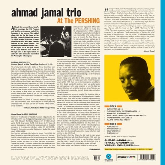 But Not for Me, Ahmad Jamal Trio | Muziek | bol