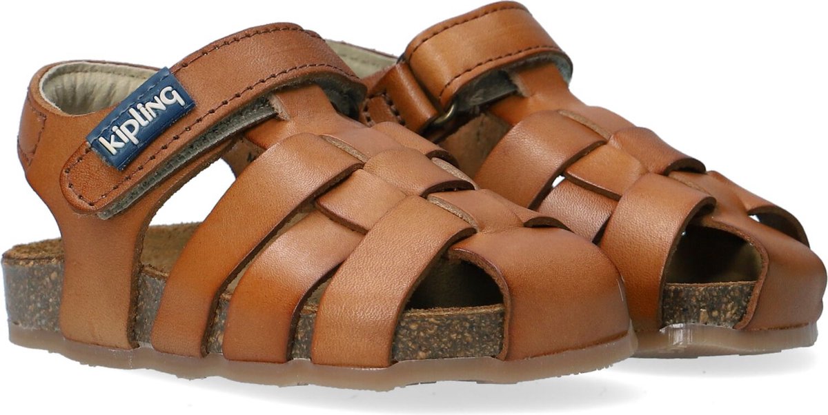 Kipling Fidel Sandalen - Jongens - Cognac - Maat 26
