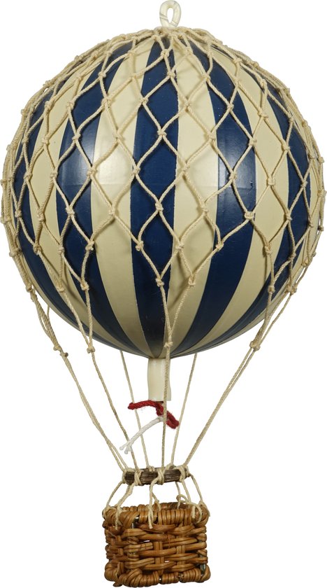 Authentic Models - Montgolfière 'Floating The Skies' - bleu foncé - diamètre montgolfière = 8,5 cm