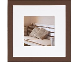 Fotolijst - Henzo - Driftwood - Fotomaat 50x50 cm - Donkerbruin