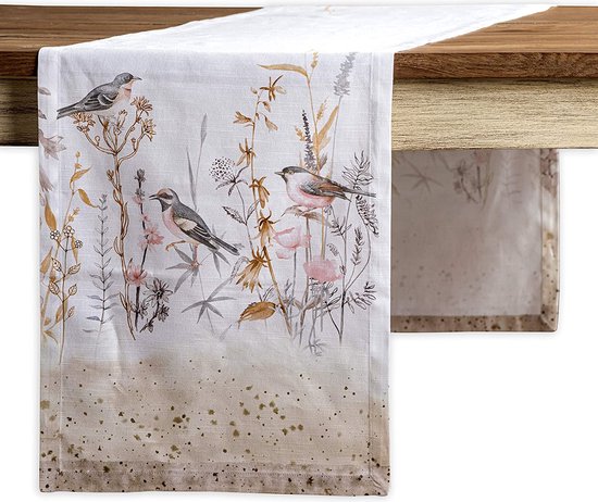 Maison d' Hermine Tablerunner - Runner da tavola decorativo in