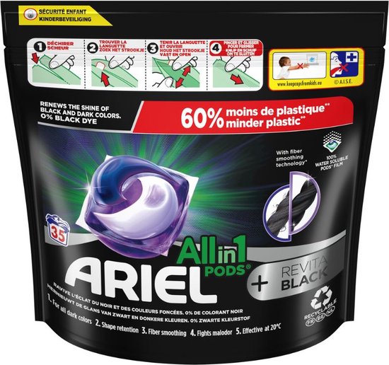 Ariel All-in-1 PODS, Lessive Liquide Tablettes/En Capsules 20