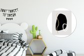 WallCircle - Wandcirkel - Muurcirkel - Minimalisme - Abstract - Design - Aluminium - Dibond - ⌀ 90 cm - Binnen en Buiten