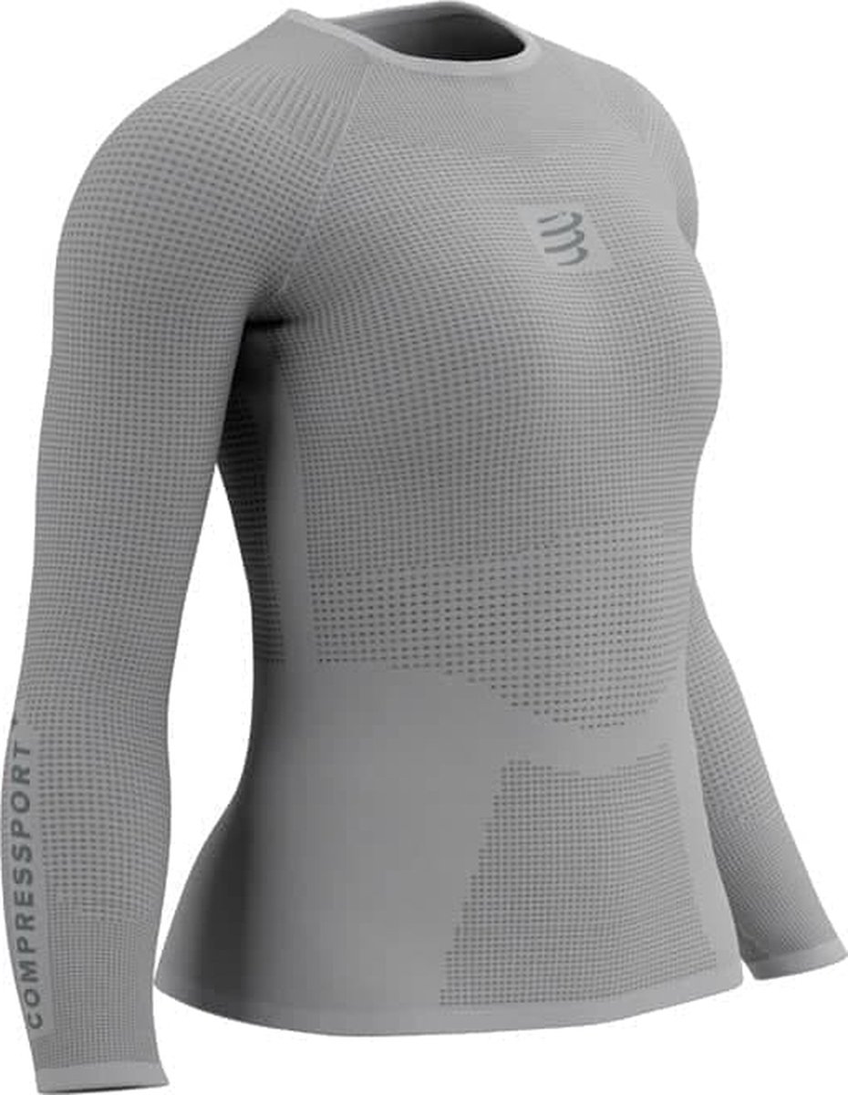 Compressport On/Off Base Layer LS Top W - Grey