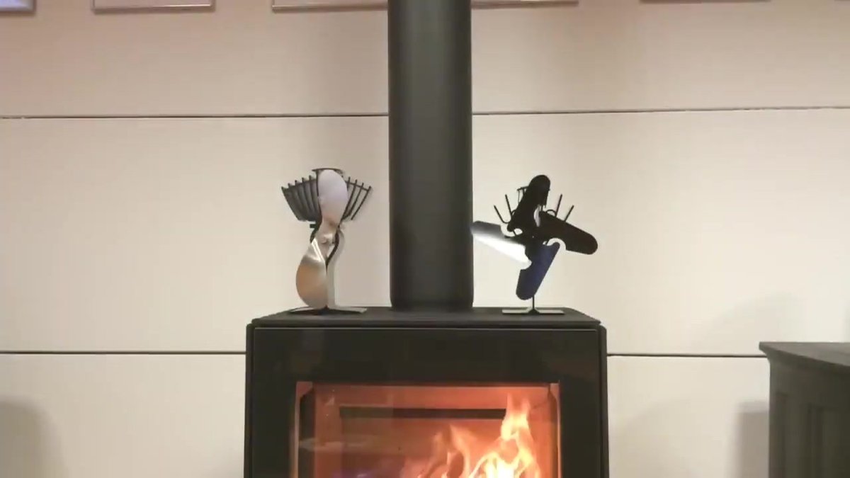 CAFRAMO Ecofan 812 AirMax - Kachelventilator voor houtkachels