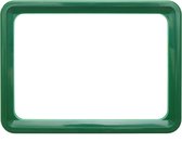 PrimeMatik - Frame voor borden en posters A4 306x215mm groen voor bewegwijzering