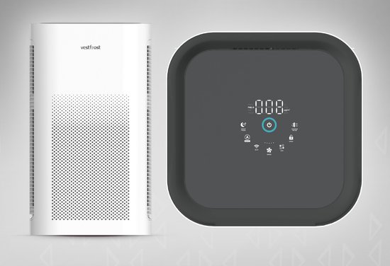 Vestfrost VP-A1S70WH - Purificateur d'air intelligent - Système de 3 filtres