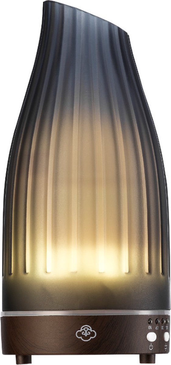 Serene House Ultrasonic Diffuser Twilight Glass Grey 90ml