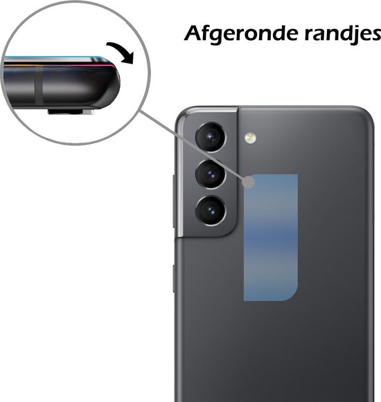 Verre de protection d'écran pour Samsung S21 Plus - Protecteur d'appareil photo pour Samsung Galaxy S21 Plus - PACK DE 2