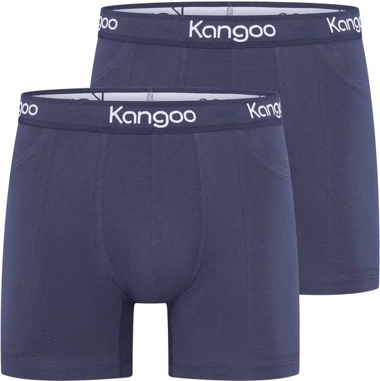 Kangoo Underwear | Dé onderbroek met zakken | All Navy | 2-pack - M