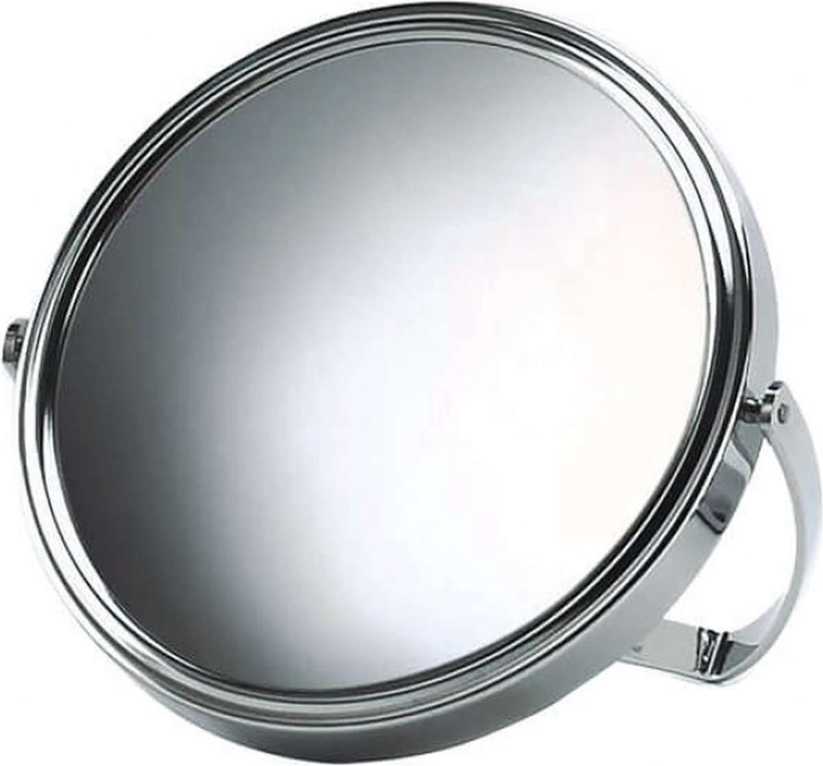 Ronde vergrootspiegel x10 Chromé - Diameter 15cm