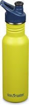 Klean Kanteen - RVS Drinkfles Classic 532ml (w/Sport Cap) - Green Apple