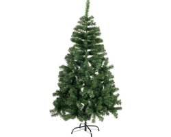 Christmas Gifts Kunstkerstboom 150 cm - Spar voor Kerst met Kerstboomstandaard Kerstboom Kunststof - Kerstdecoratie voor Binnen - Groen
