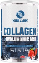 Collageen + Hyaluronic Acid 400 gram | Collageen ondersteunt huid, haar, nagel en gezondheid (6 smaken) - Forest Fruits