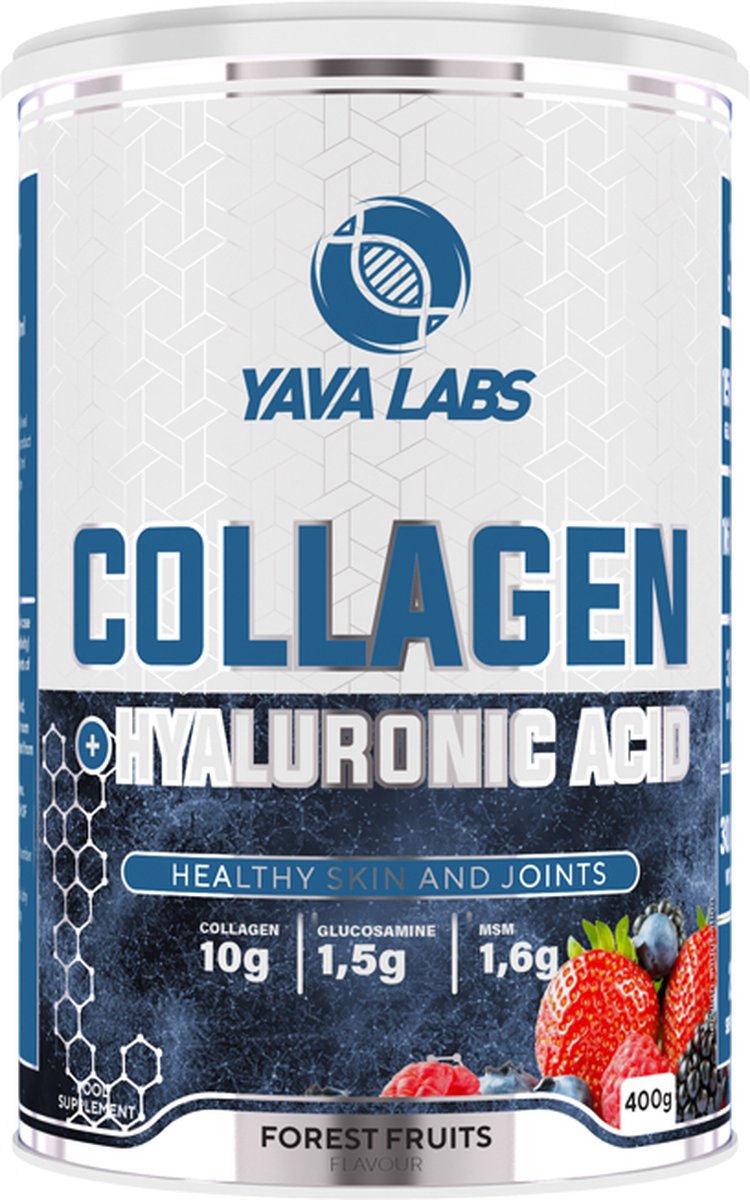 Yava Labs COLLAGEN + HYALURONIC ACID Forest Fruits 400 GR