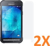 Screenprotector Glas - Tempered Glass Screen Protector - 2x Geschikt voor: Samsung Galaxy Xcover 3