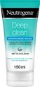 Neutrogena Deep Clean - huidverfijnende peeling - reinigingspeeling - 1 x 150 ml