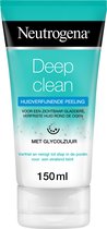 Neutrogena Deep Clean huidverfijnende peeling, reinigingspeeling, 1 x 150 ml