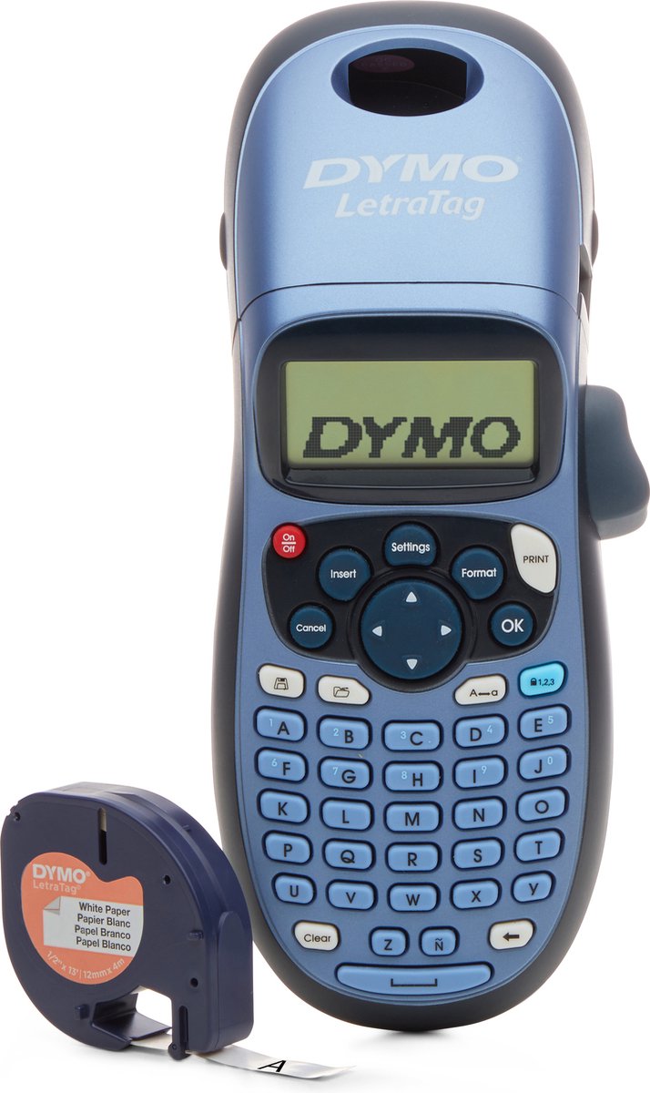 DYMO LetraTag LT-100H Labelprinter | Labelmaker met ABC-toetsenbord voor  thuis en op... | bol.com