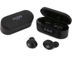 Guess True Wireless Universele Bluetooth In-Ear Oordopjes - Zwart