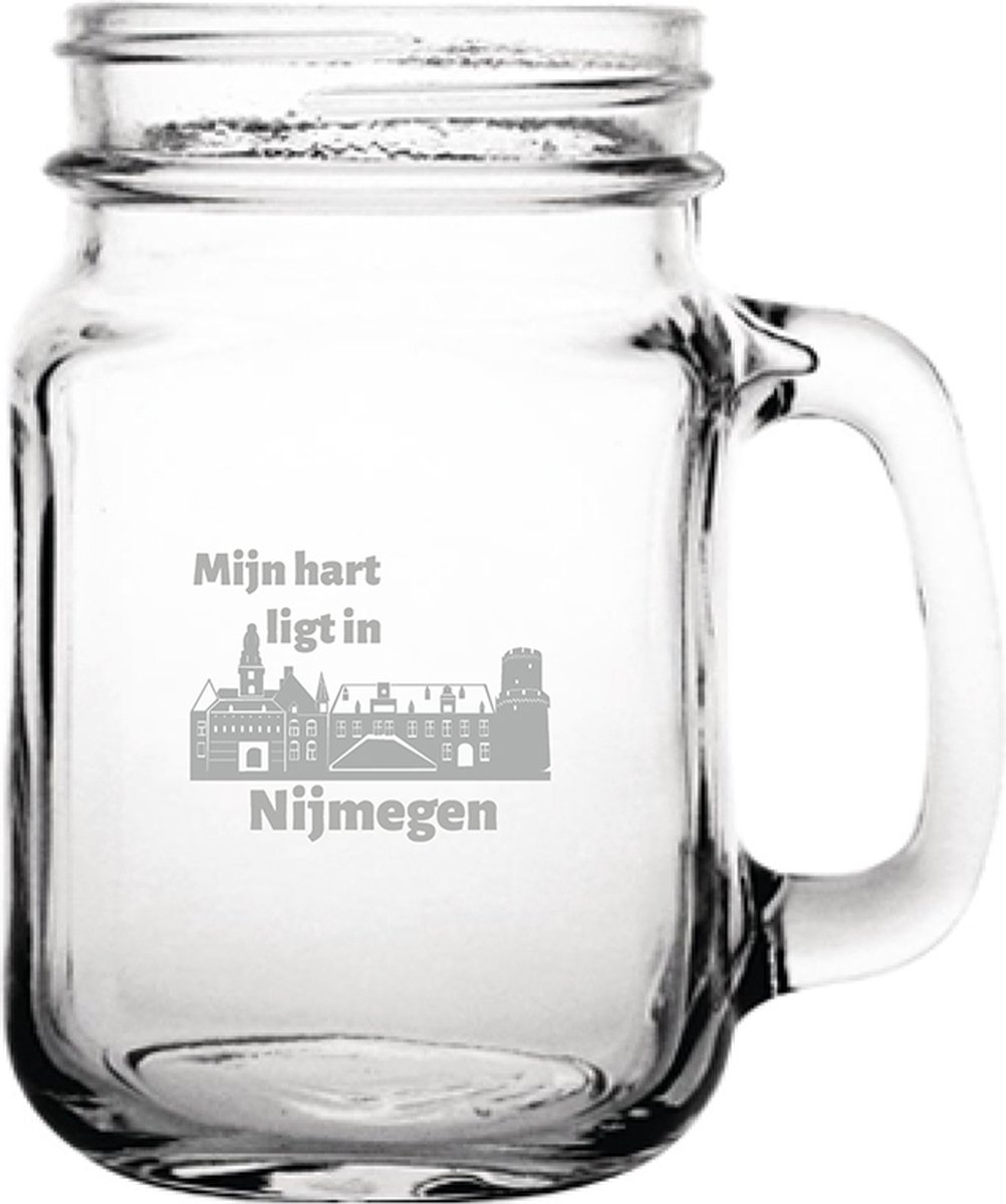 Gegraveerde Drinkglas 45cl Nijmegen
