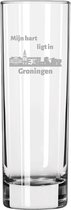 Gegraveerde Longdrinkglas 22cl Groningen