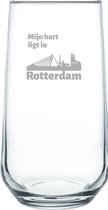 Gegraveerde Drinkglas 47cl Rotterdam