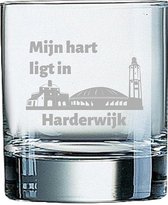 Gegraveerde Whiskeyglas 20cl Harderwijk