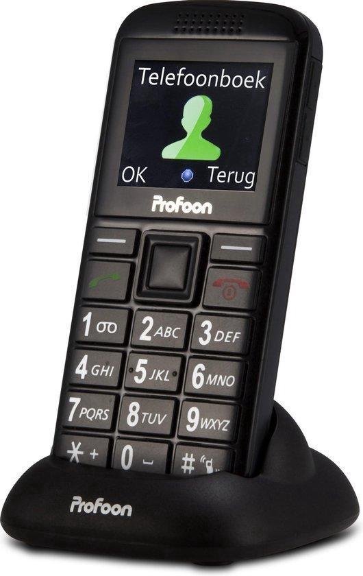 Prophone Téléphone portable GSM à gros boutons pour les personnes âgées |  bol.com