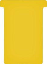Planbord t-kaart a5548-34 77mm geel | Pak a 100 stuk